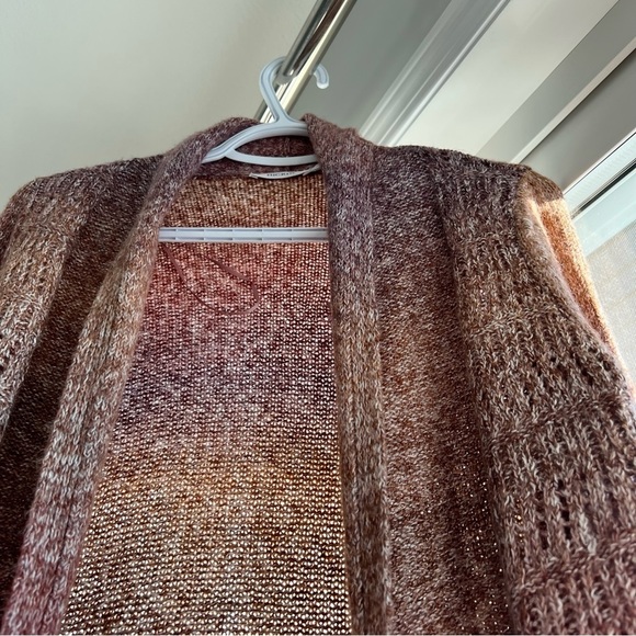 Ricki's knitted soft and cozy sweater cardigan, extra small, ombre, NWOT - Picture 2 of 10
